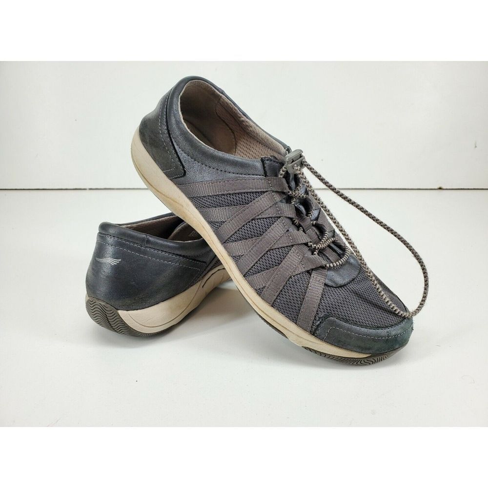 Dansko Honor Suede Charcoal Womens Sneaker 41 EUR (US 10.5-11 M)